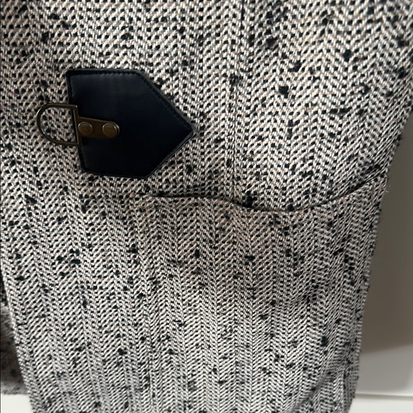 Anthropologie Third Piece Coat with Fur Collar - Picture 6 of 6